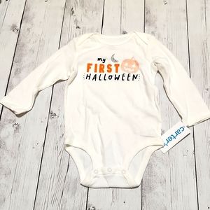 NWT Carters My First Halloween 18 months onesie